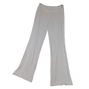 Taylor Brooke Canada Pants Womens 8 30X33 Cream Flare Leg High Waist